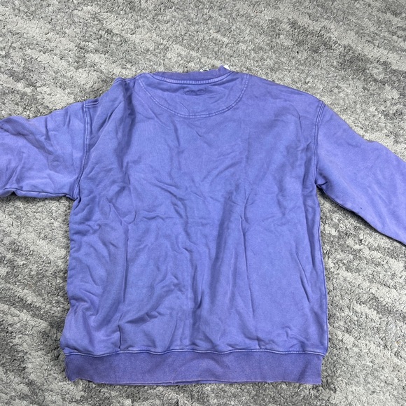 Anine Bing Tyler Sweatshirt in Washed Lavender - Picture 4 of 4
